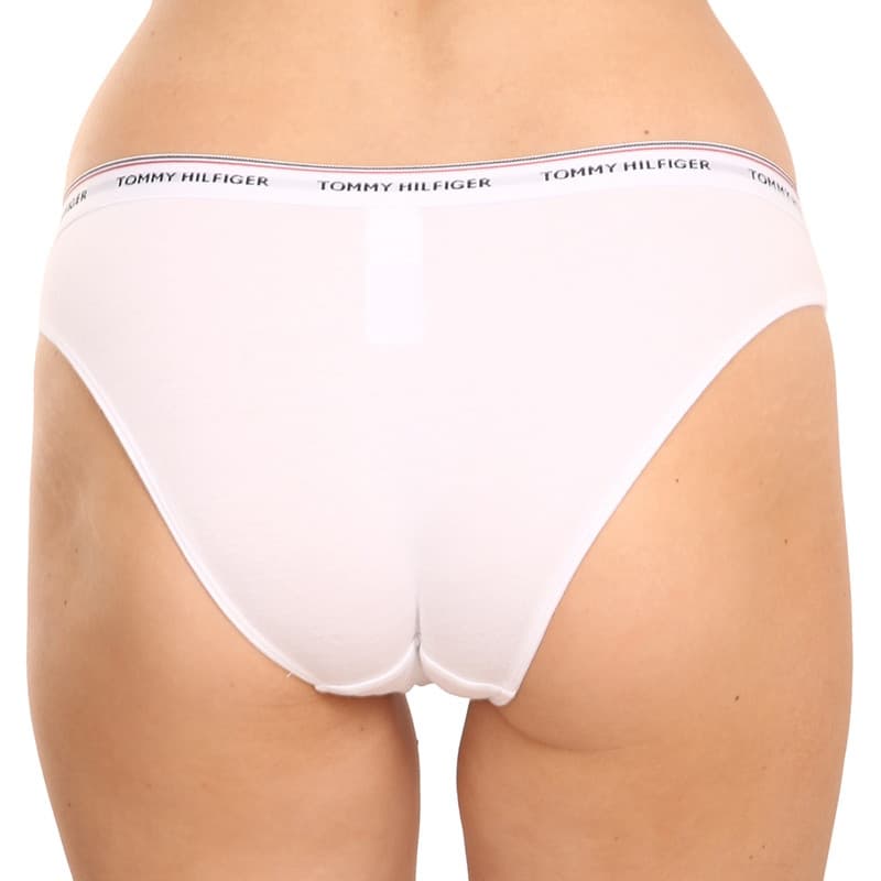 3PACK dámské kalhotky Tommy Hilfiger bílé (UW0UW00043 100) L - náhled 4