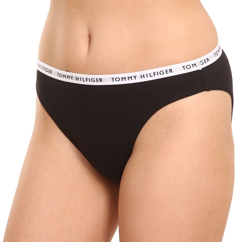 3PACK dámské kalhotky Tommy Hilfiger černé (UW0UW02828 0R7) L - náhled 3