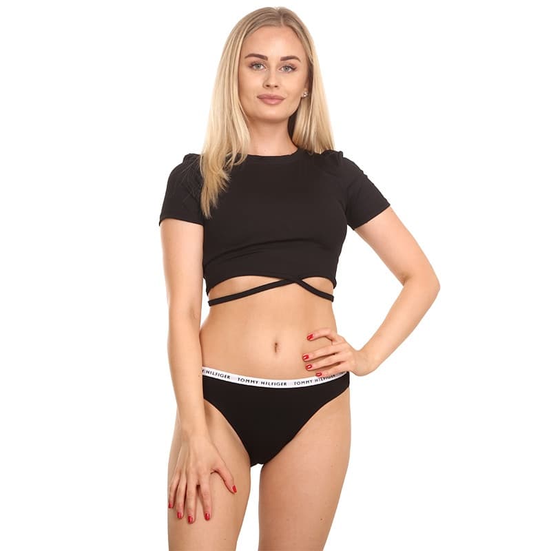 3PACK dámské kalhotky Tommy Hilfiger černé (UW0UW02828 0R7) L - náhled 5
