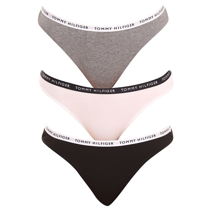 3PACK dámské kalhotky Tommy Hilfiger vícebarevné (UW0UW02828 0TF)