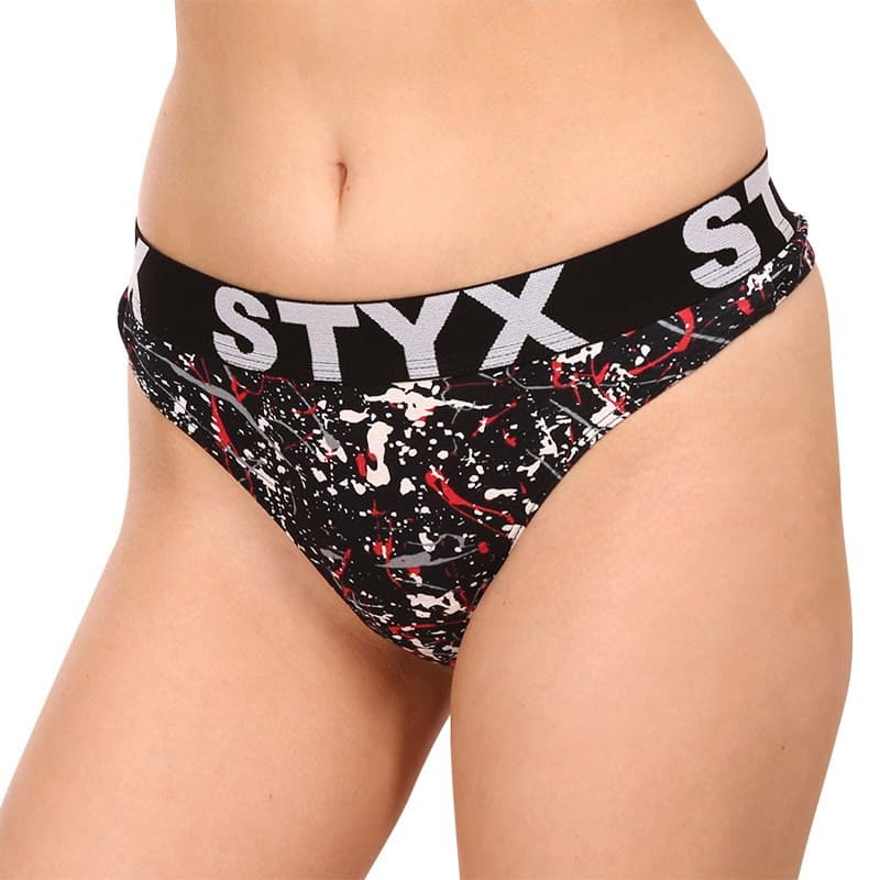 Dámská tanga Styx art sportovní guma Jáchym (IT850) L - náhled 2