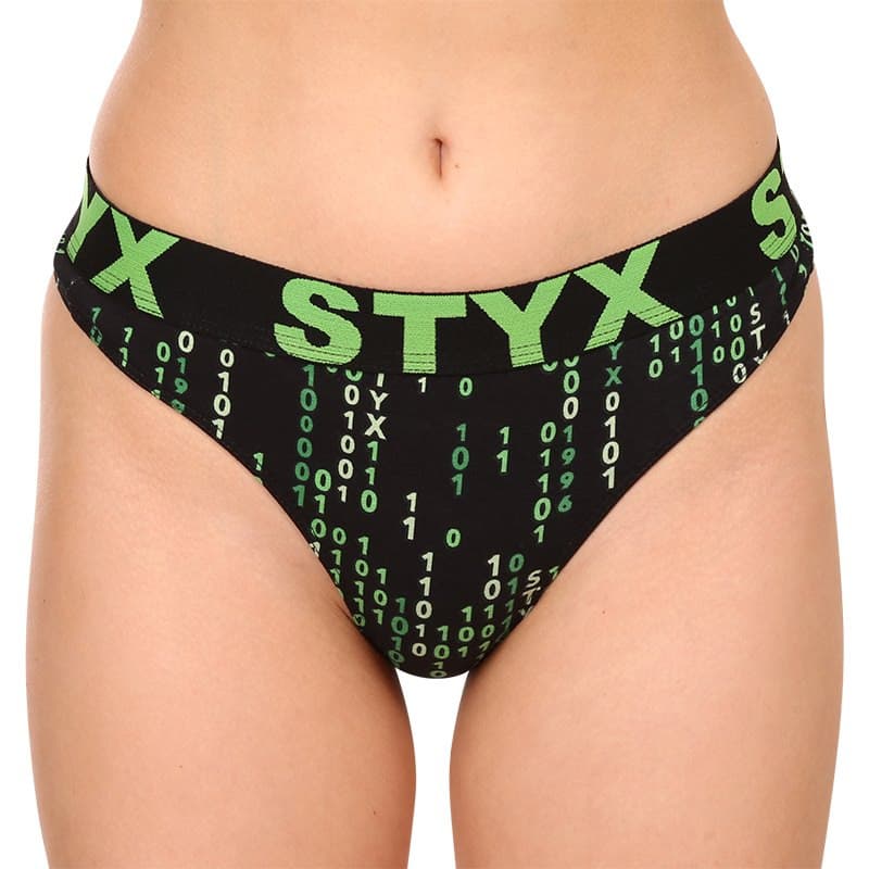 Dámská tanga Styx art sportovní guma kód (IT1152) L - náhled 1