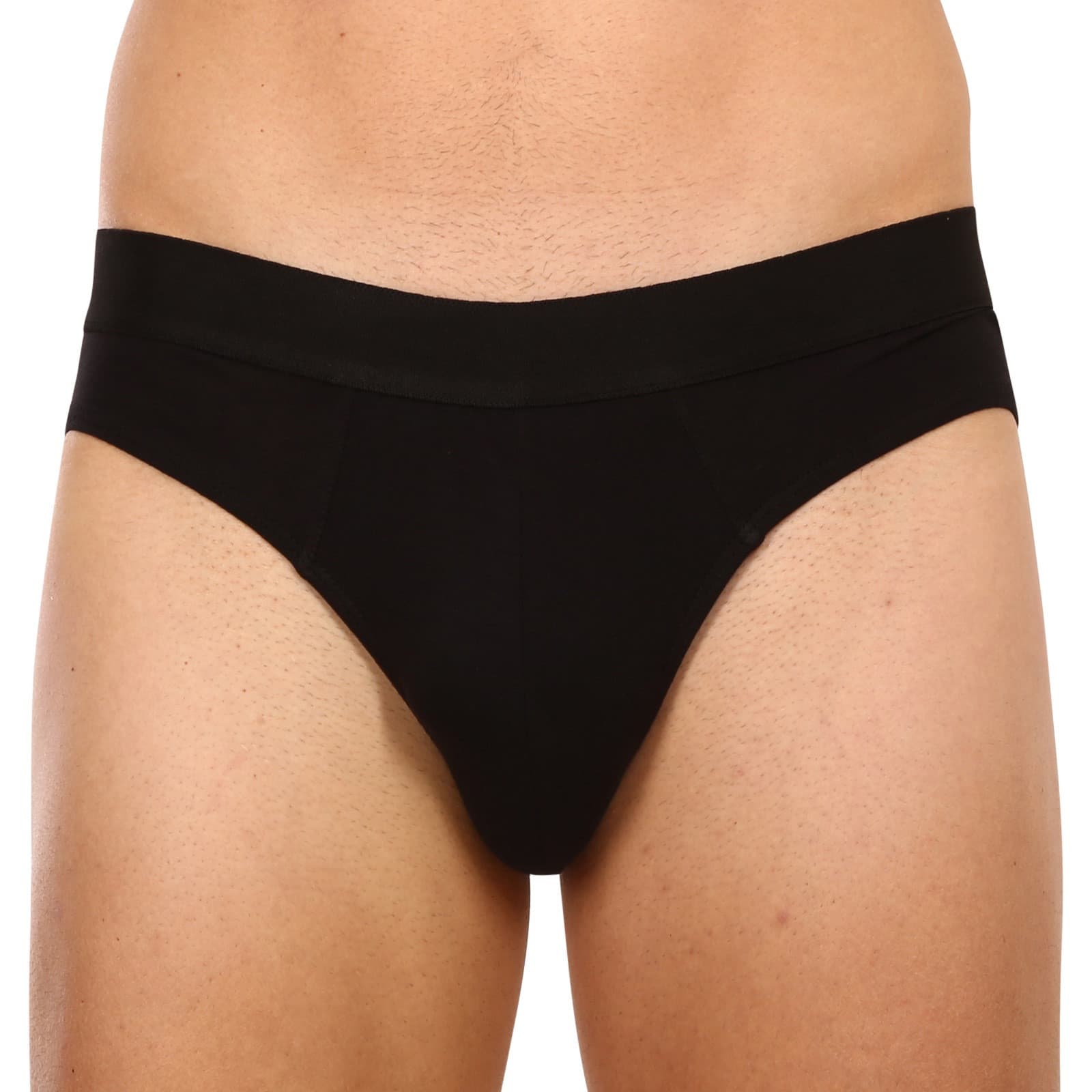 3PACK pánské slipy Nedeto černé (3NDTS001) 3XL - náhled 2