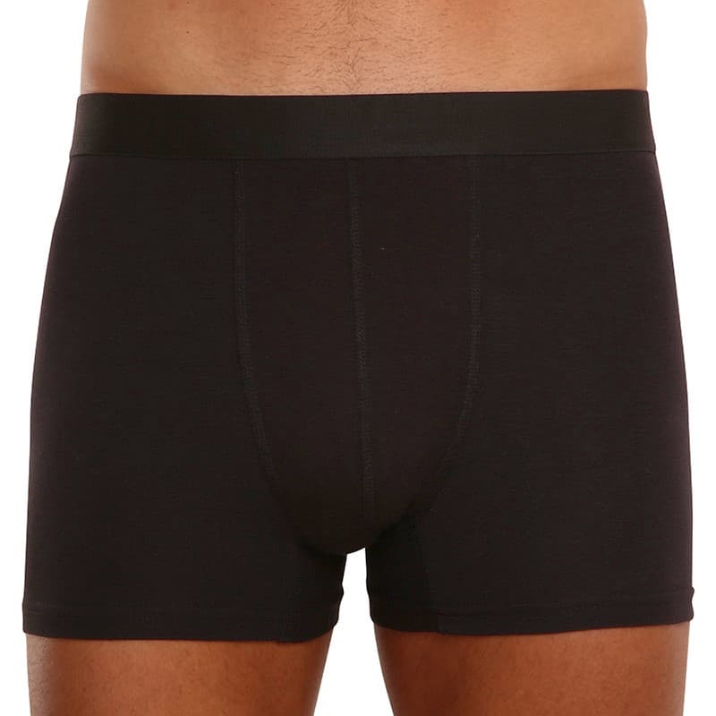 7PACK pánské boxerky Nedeto černé (7NDTB001) 3XL - náhled 2