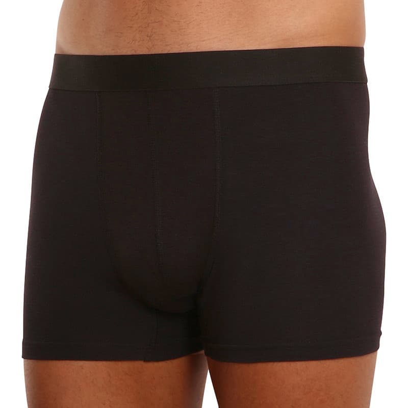 7PACK pánské boxerky Nedeto černé (7NDTB001) 3XL - náhled 3