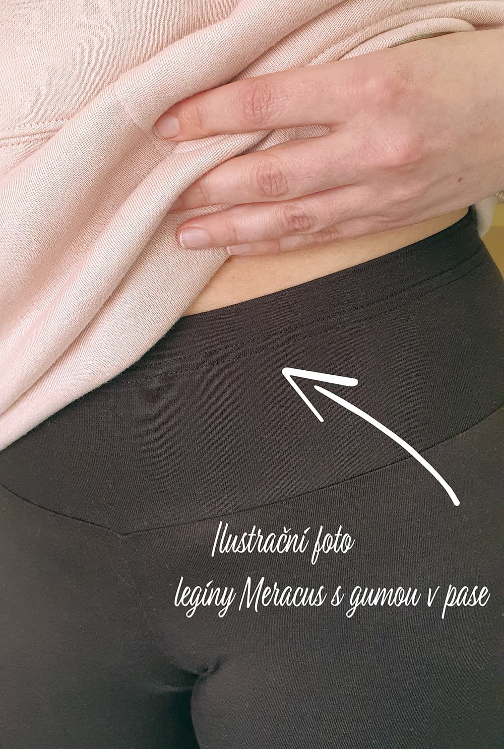 Legíny Meracus 3/4 petrolejové v pase s gumou (MEF026) L - náhled 4