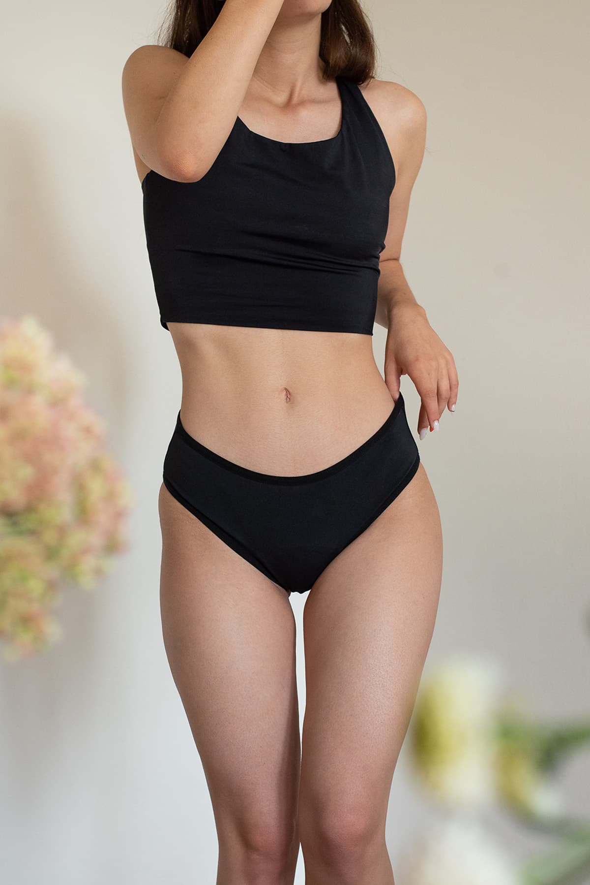 Menstruační kalhotky Meracus Timeless Black Standard (MEMS042)