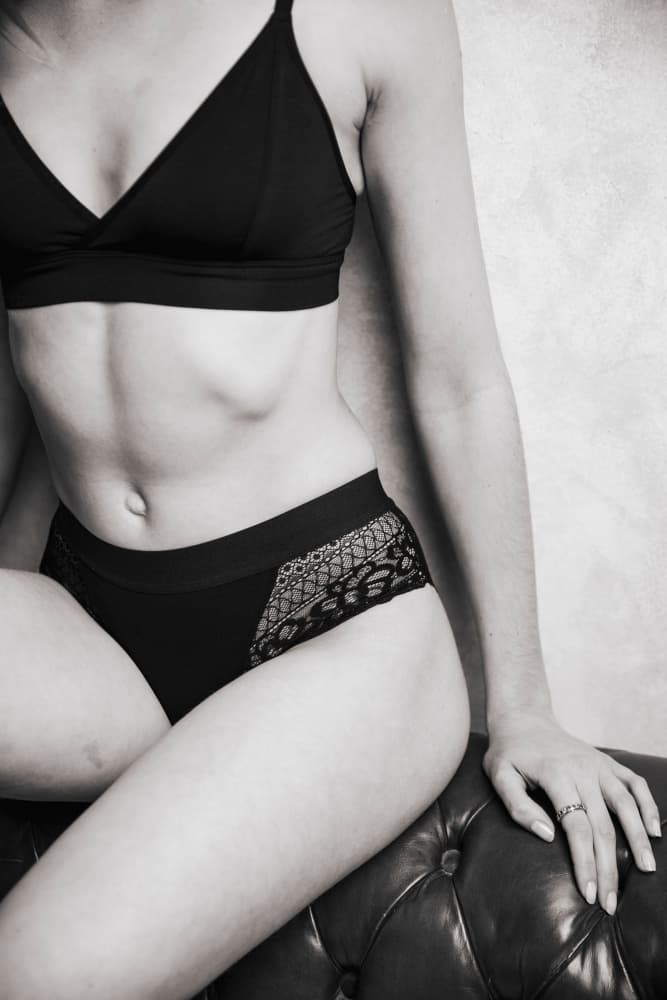Menstruační kalhotky WUKA Ultimate™ Lace Hipster - Medium (WUKA013) 3XL - náhled 4