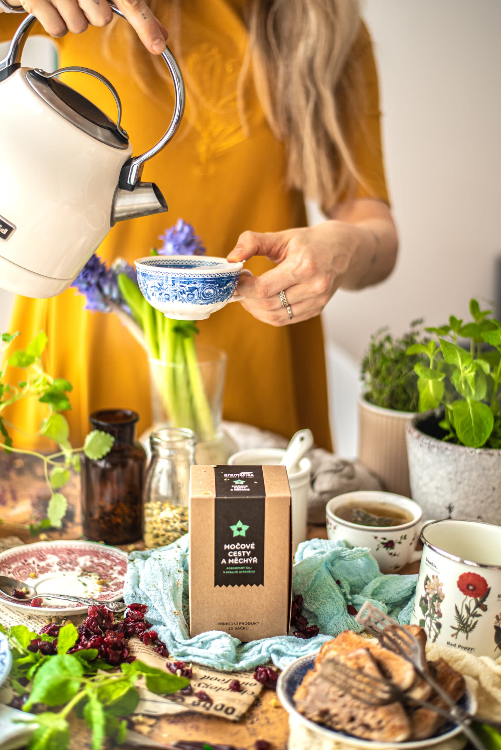 Čaj Aromatica Močové cesty a měchýř 40 g (ARO009) - náhled 3