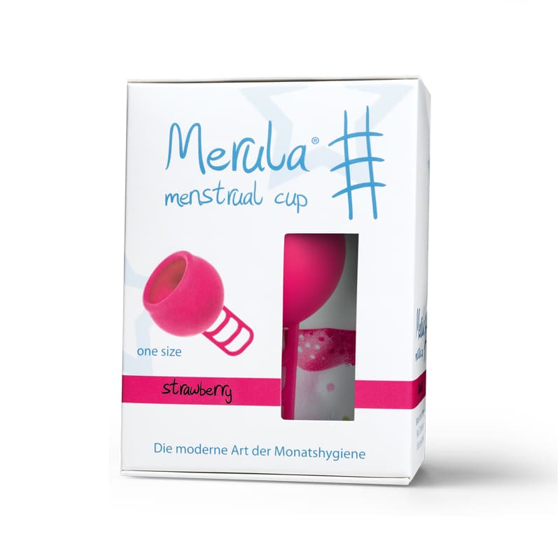 Menstruační kalíšek Merula Cup Strawberry (MER001) - náhled 3