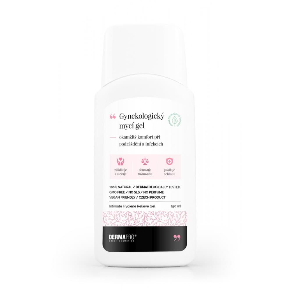 Gynekologický mycí gel DERMAPRO 150 ml (DP002)