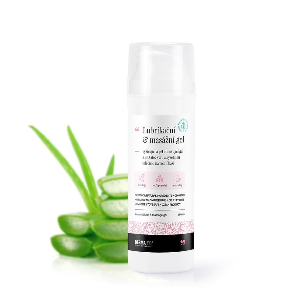 Lubrikační & masážní gel DERMAPRO 150 ml (DP003)