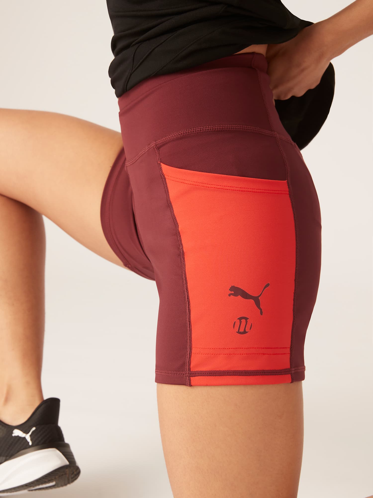 Menstruační kraťasy PUMA & Modibodi Grape/Red (MODI4098GR) L - náhled 3