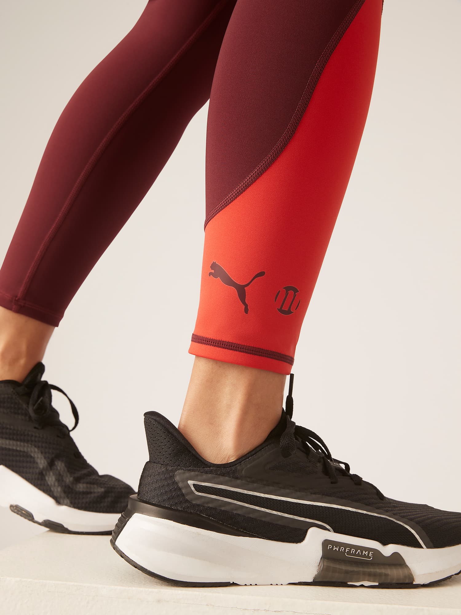 Menstruační legíny 7/8 PUMA & Modibodi Grape/Red (MODI4098LGR) L - náhled 3