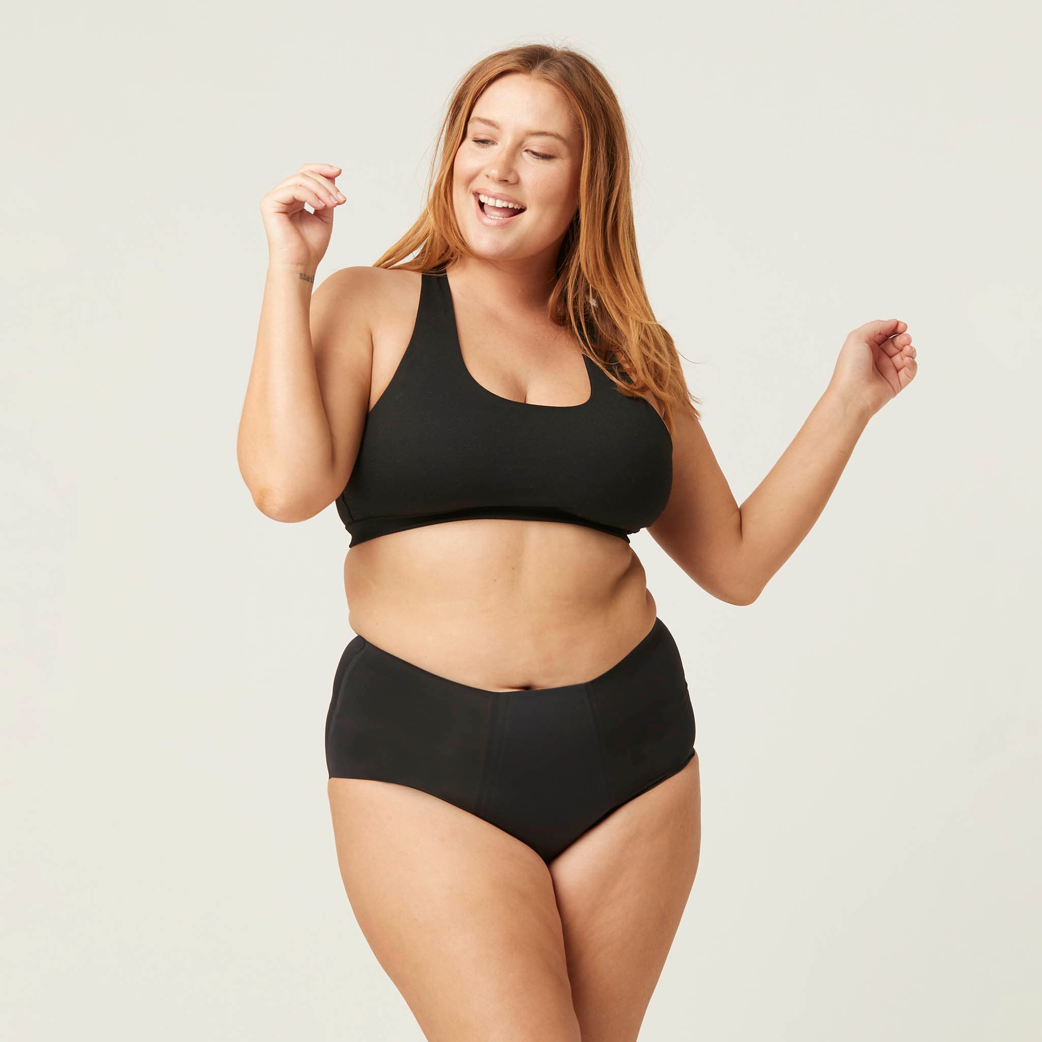 Menstruační kalhotky Modibodi Seamfree Full Brief Maxi (MODI4070) 3XL - náhled 4