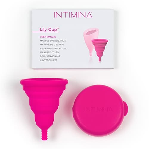 Menstruační kalíšek Intimina  Lily Cup Compact B (INTIM08) - náhled 5