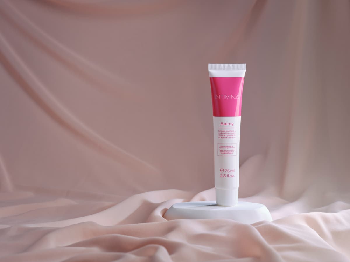 Zklidňující a hydratační intimní krém Intimina Balmy 75 ml (INTIM40) - náhled 4