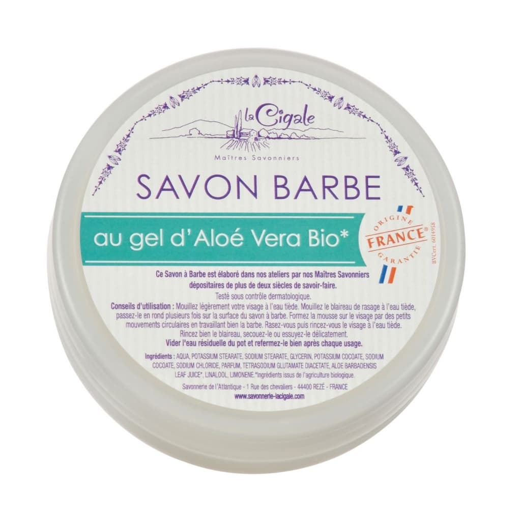 Mýdlo na holení La Cigale s aloe vera 100 g (CIG120)
