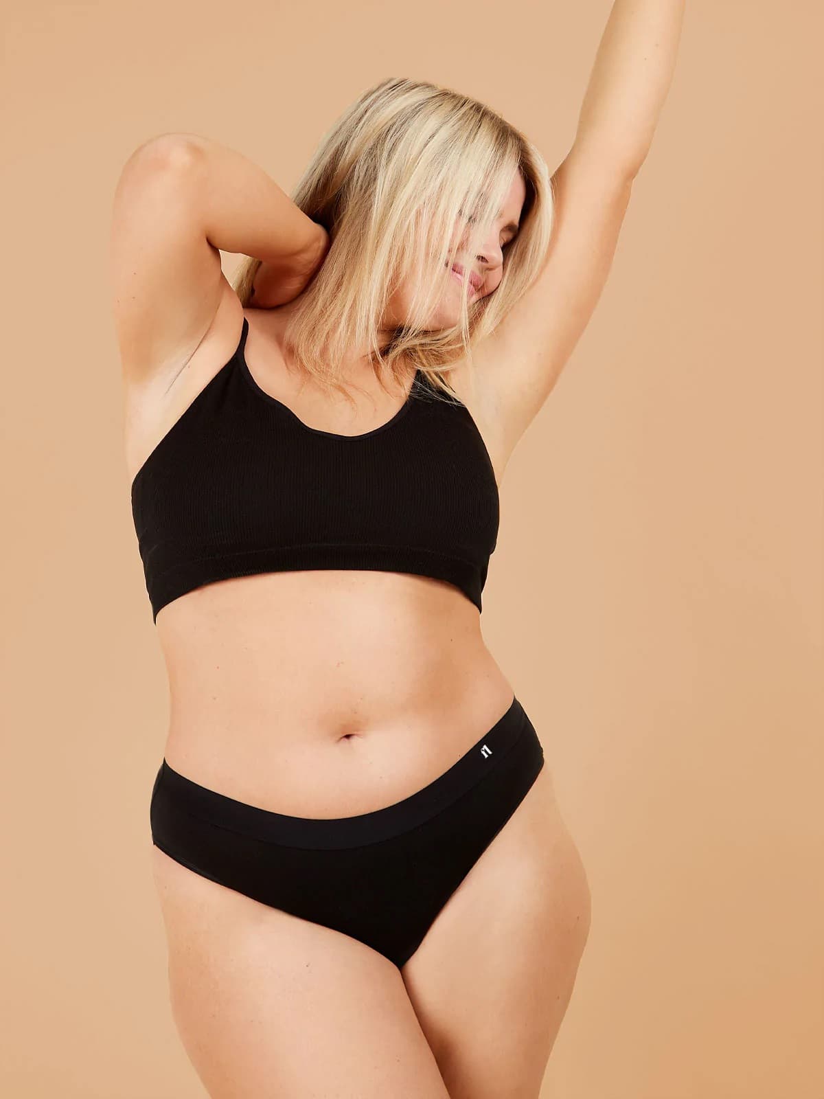 Menstruační kalhotky FLUX Essentials Hipster Black - Moderate (FLUX04) L - náhled 2