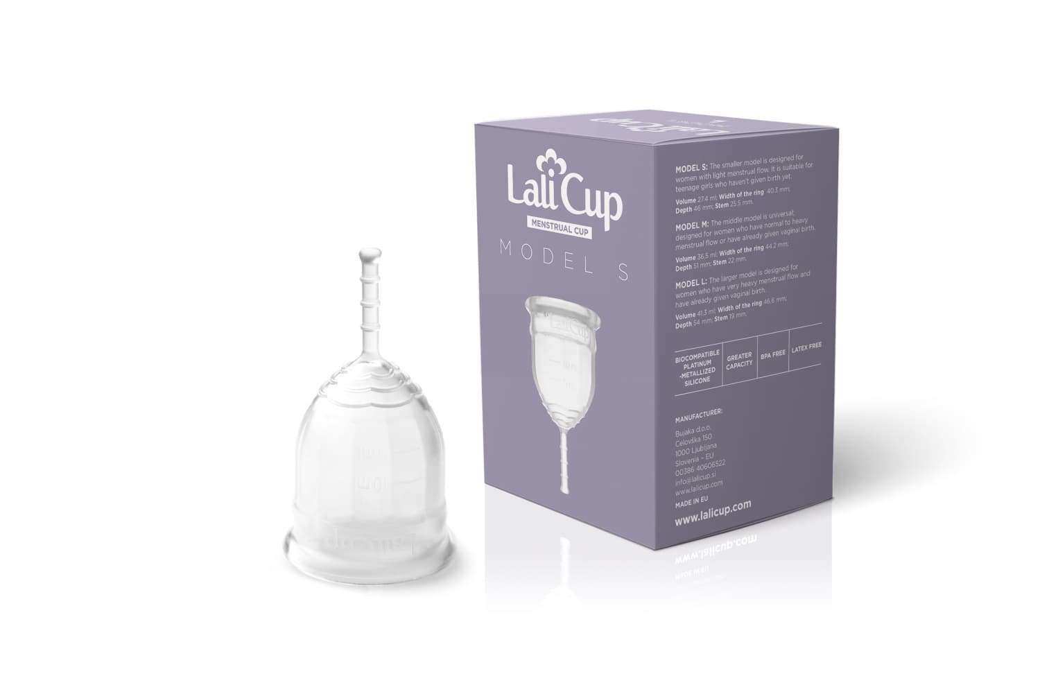 Menstruační kalíšek LaliCup S (Lali01)
