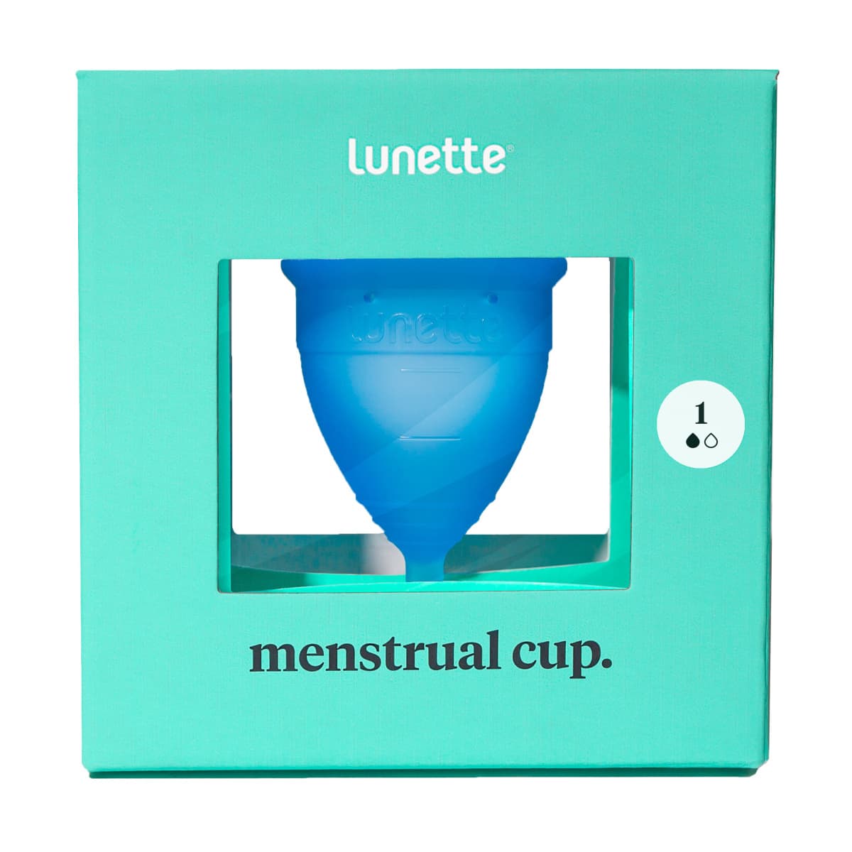 Menstruační kalíšek Lunette model 1 Blue (LUNET05) - náhled 4