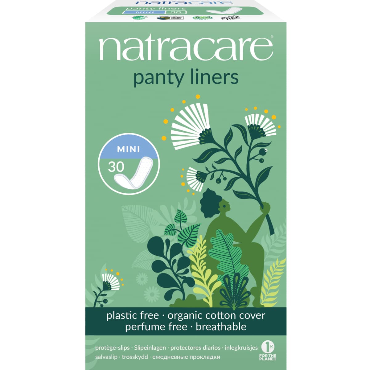 Slipové vložky Natracare Mini 30 ks (NATRA08)