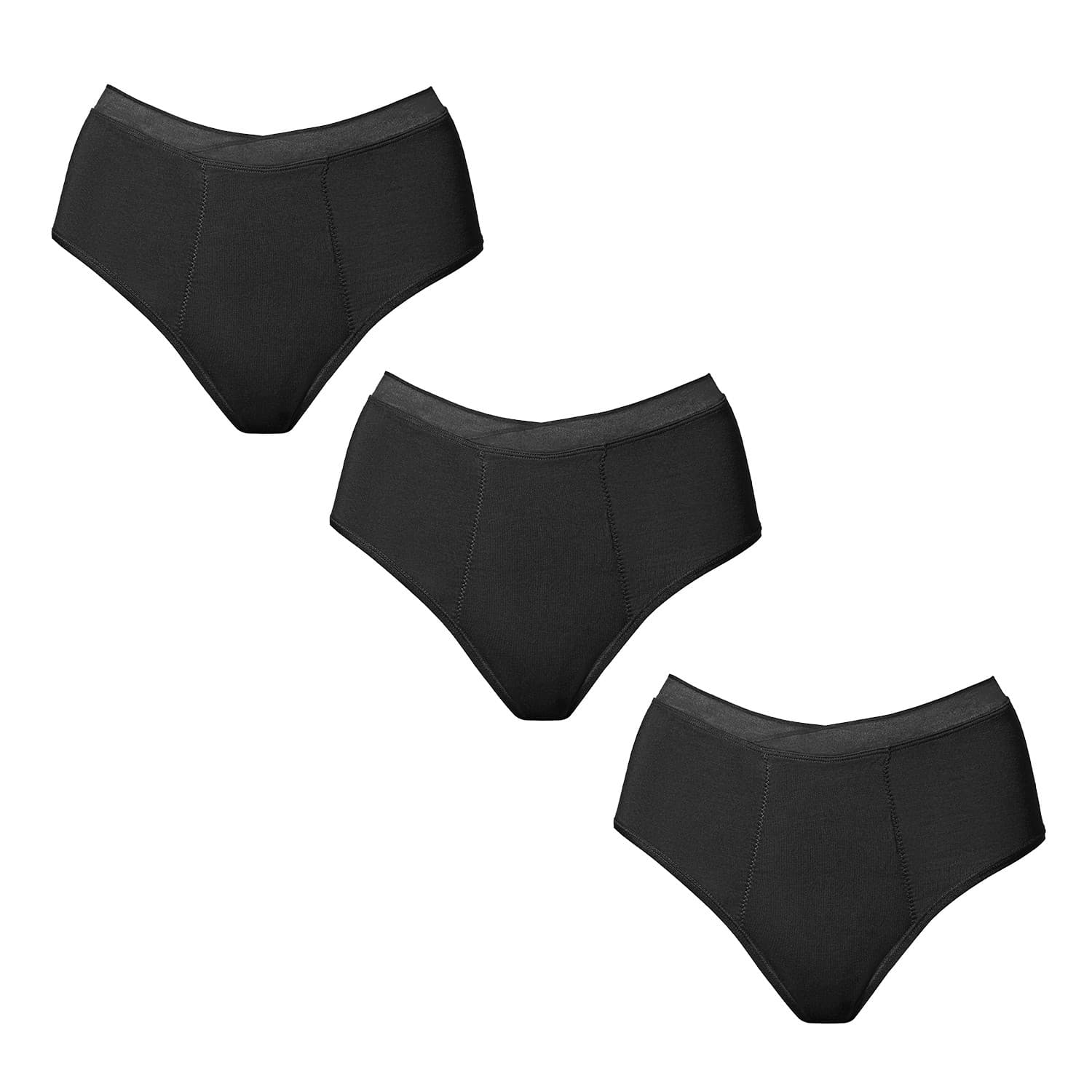 3PACK Menstruační kalhotky Love Luna Bamboo (LOVE207)