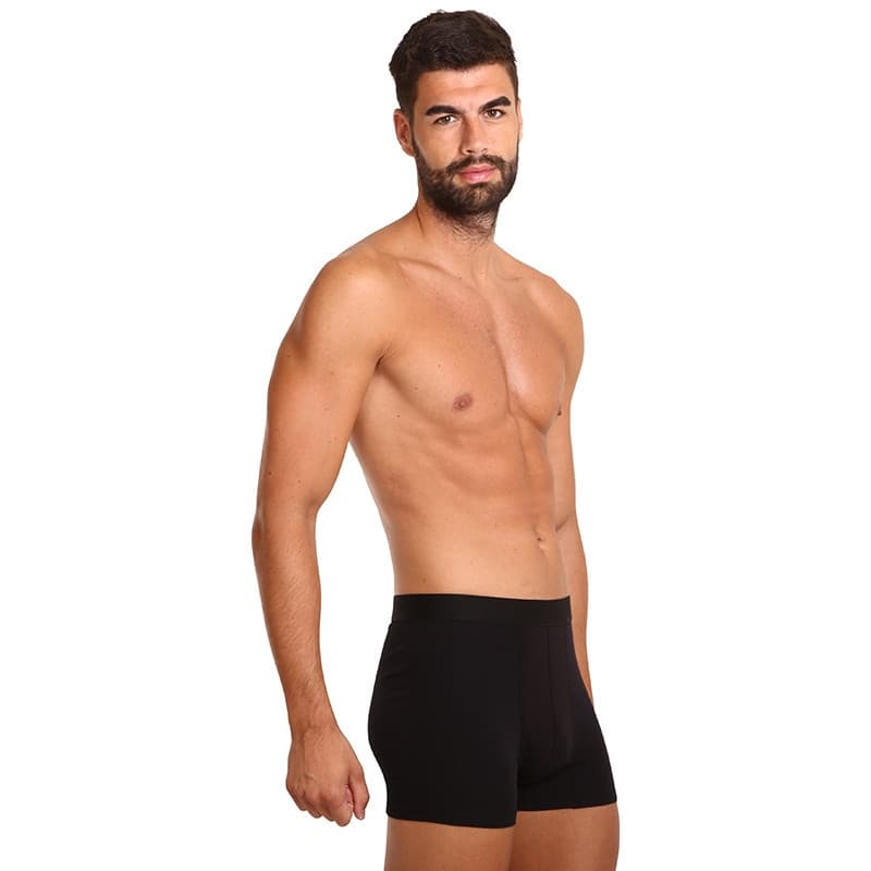 3PACK pánské boxerky Nedeto černé (3NB001) 3XL - náhled 5