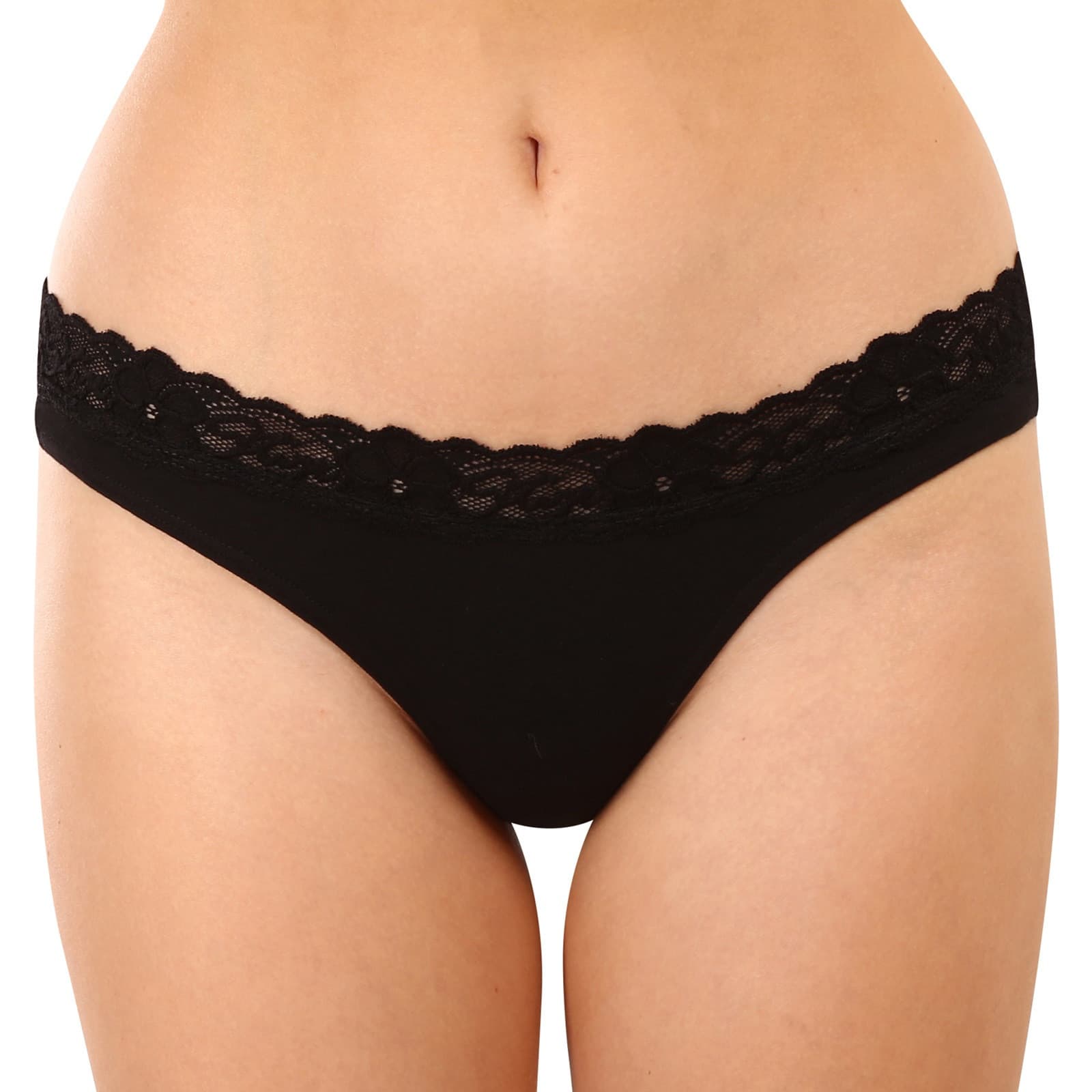3PACK dámská tanga Styx s krajkou vícebarevná (3ITK96019) L - náhled 2