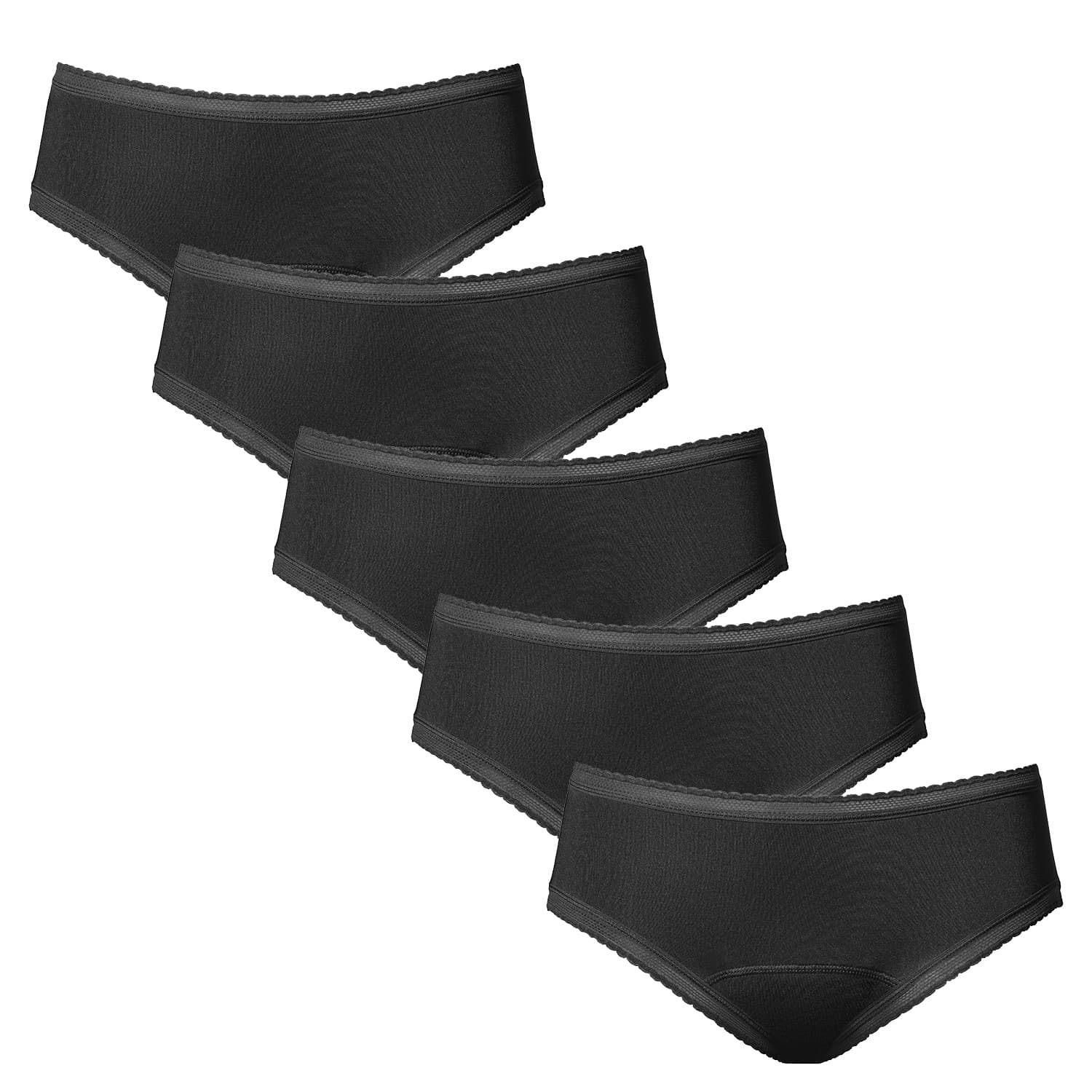 5PACK Menstruační kalhotky Love Luna Bikini (LOVE212)