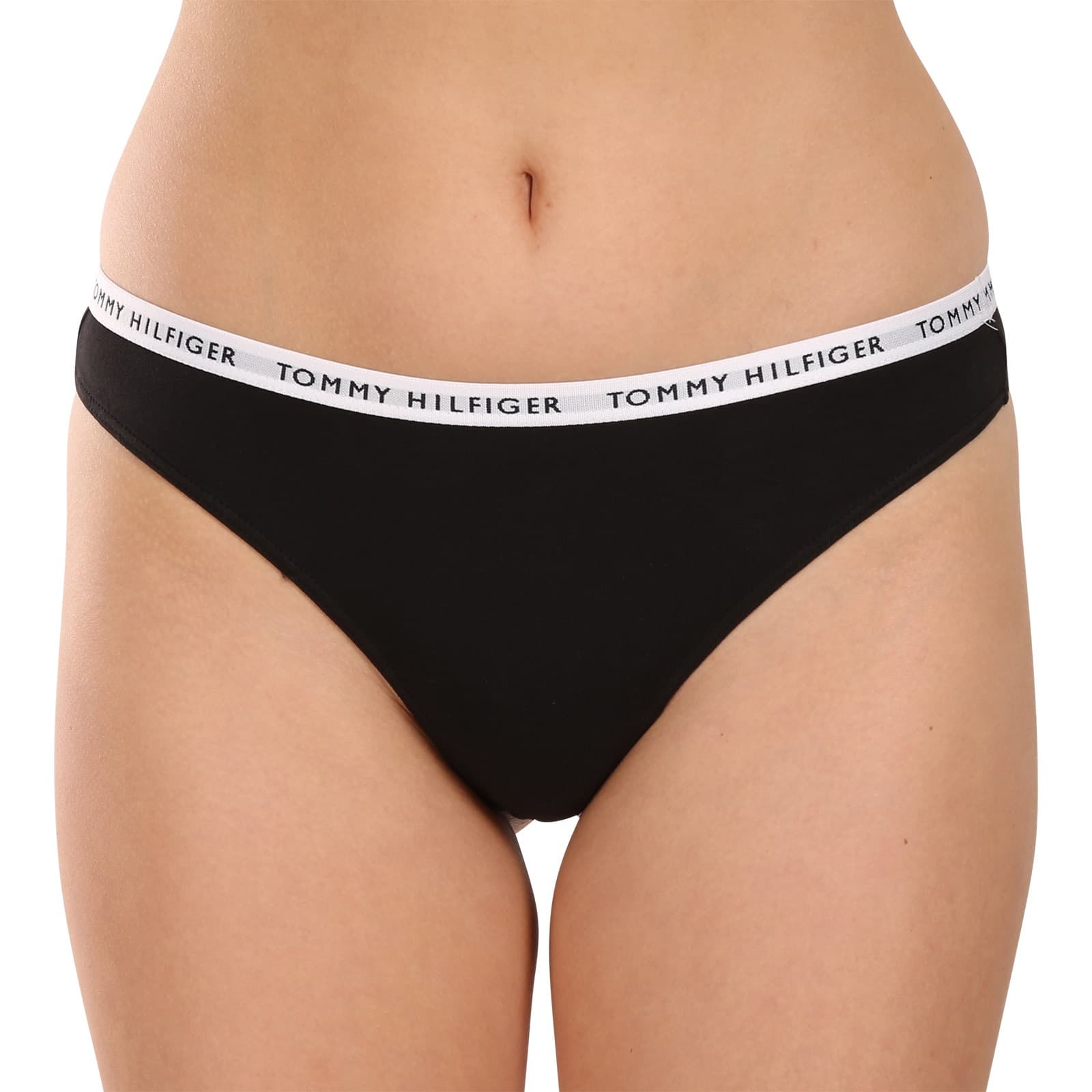 3PACK dámská tanga Tommy Hilfiger černá (UW0UW02829 0R7) L - náhled 2