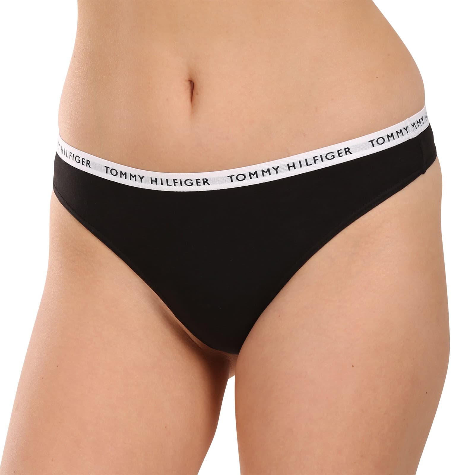 3PACK dámská tanga Tommy Hilfiger černá (UW0UW02829 0R7) L - náhled 3