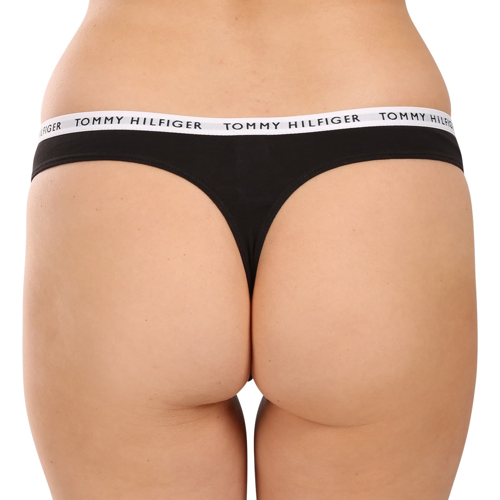 3PACK dámská tanga Tommy Hilfiger černá (UW0UW02829 0R7) L - náhled 4