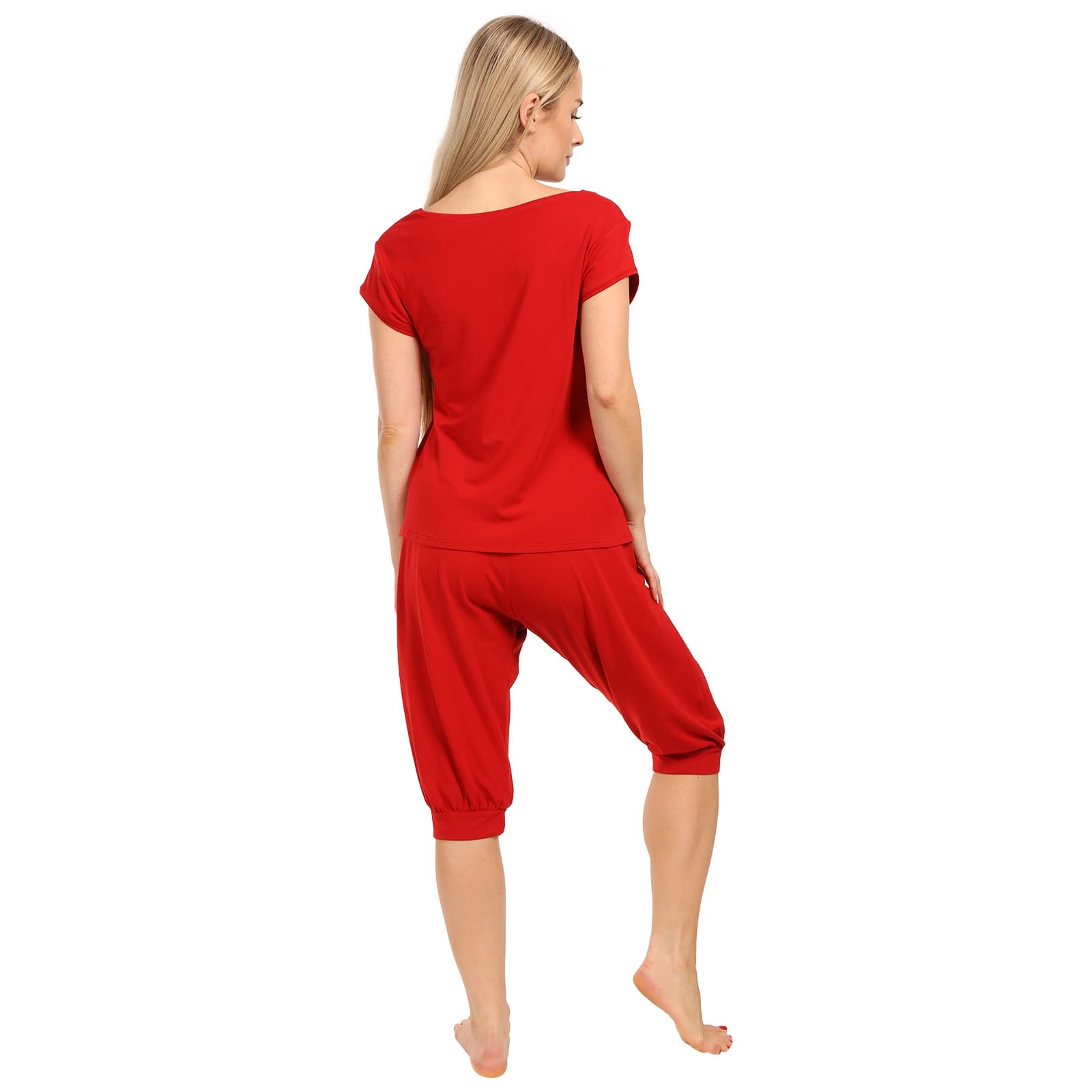Volnočasové kalhoty Meracus Alva červené (MEF058) L/XL - náhled 4