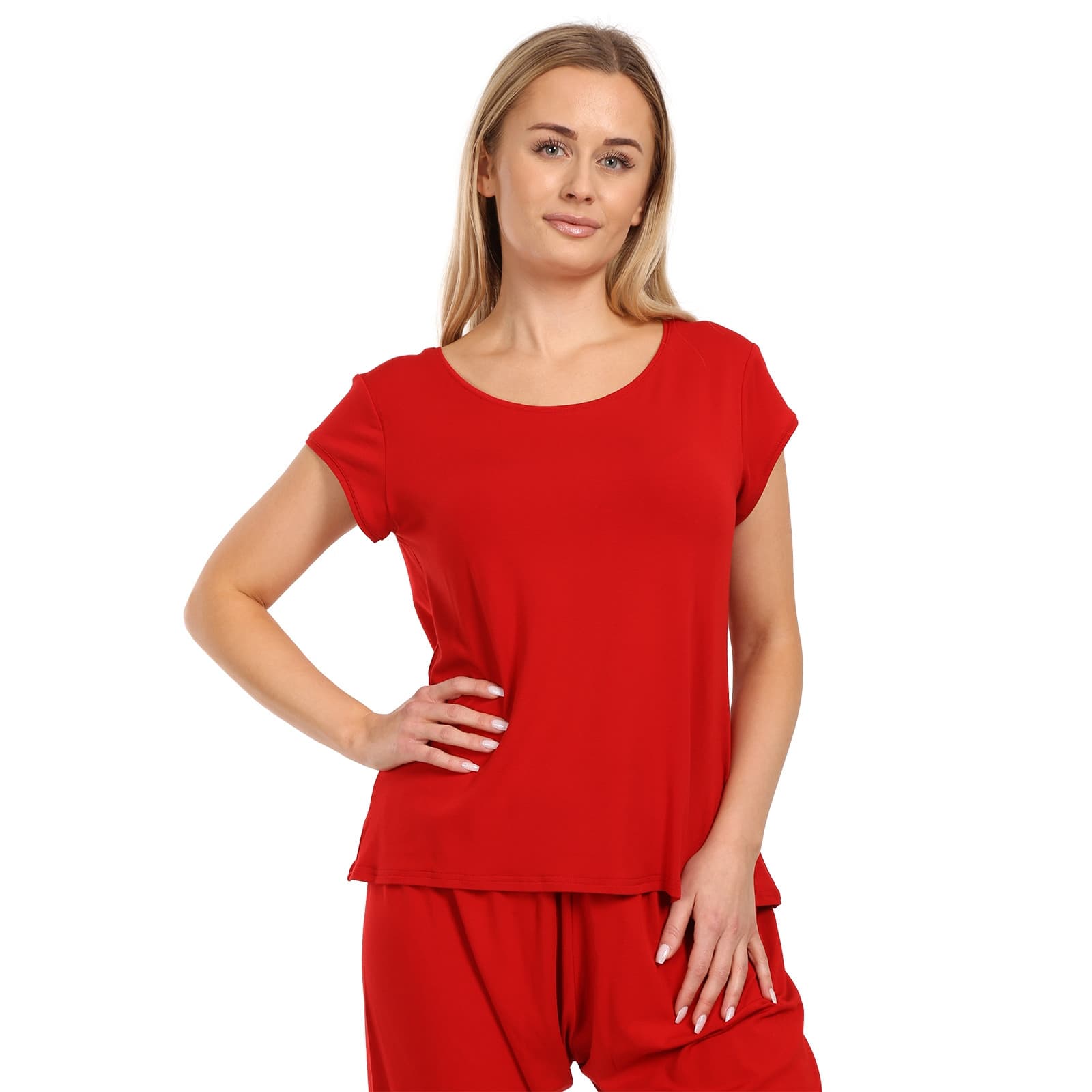 Volnočasové kalhoty Meracus Alva červené (MEF058) L/XL - náhled 5