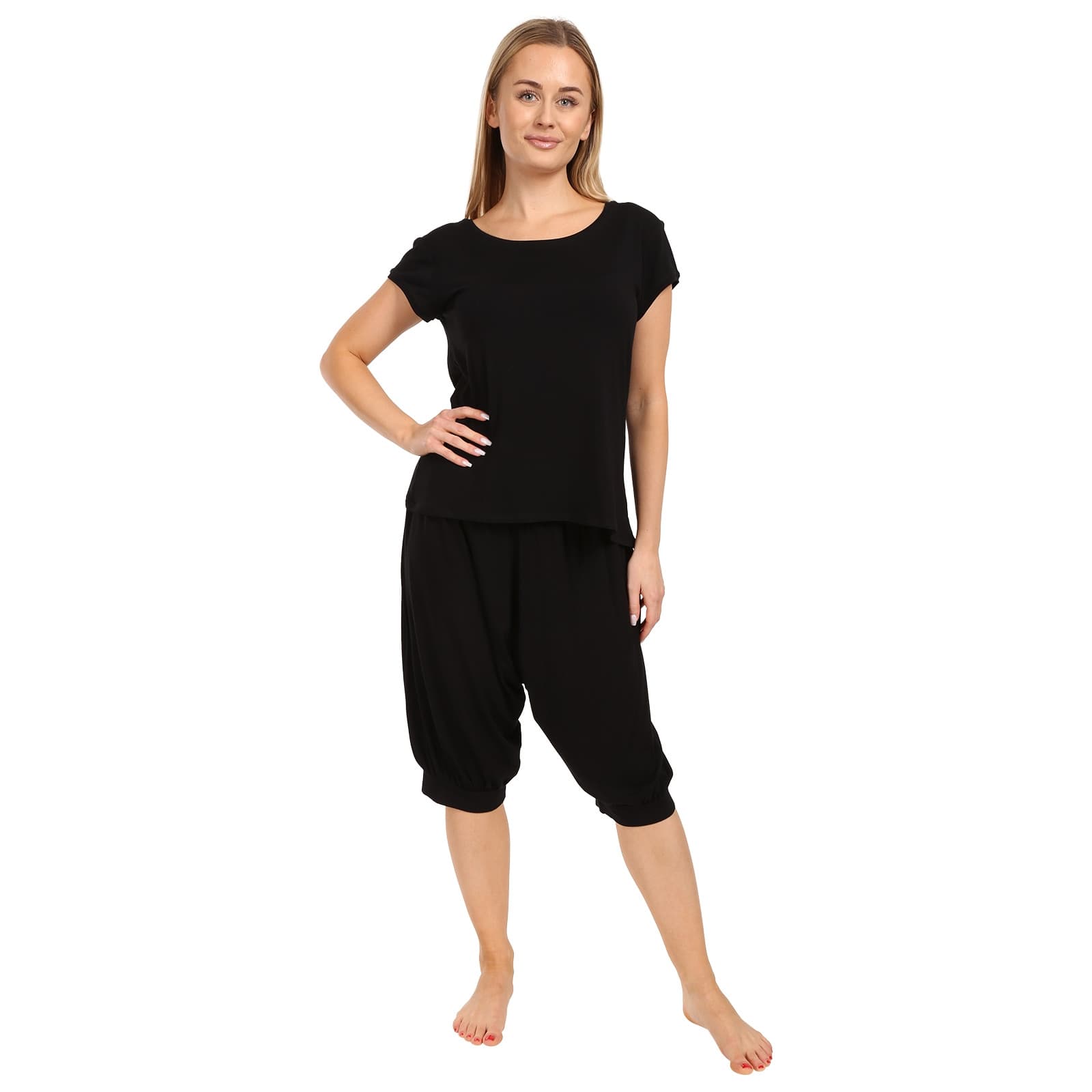 Volnočasové kalhoty Meracus Alva černé (MEF057) L/XL - náhled 3