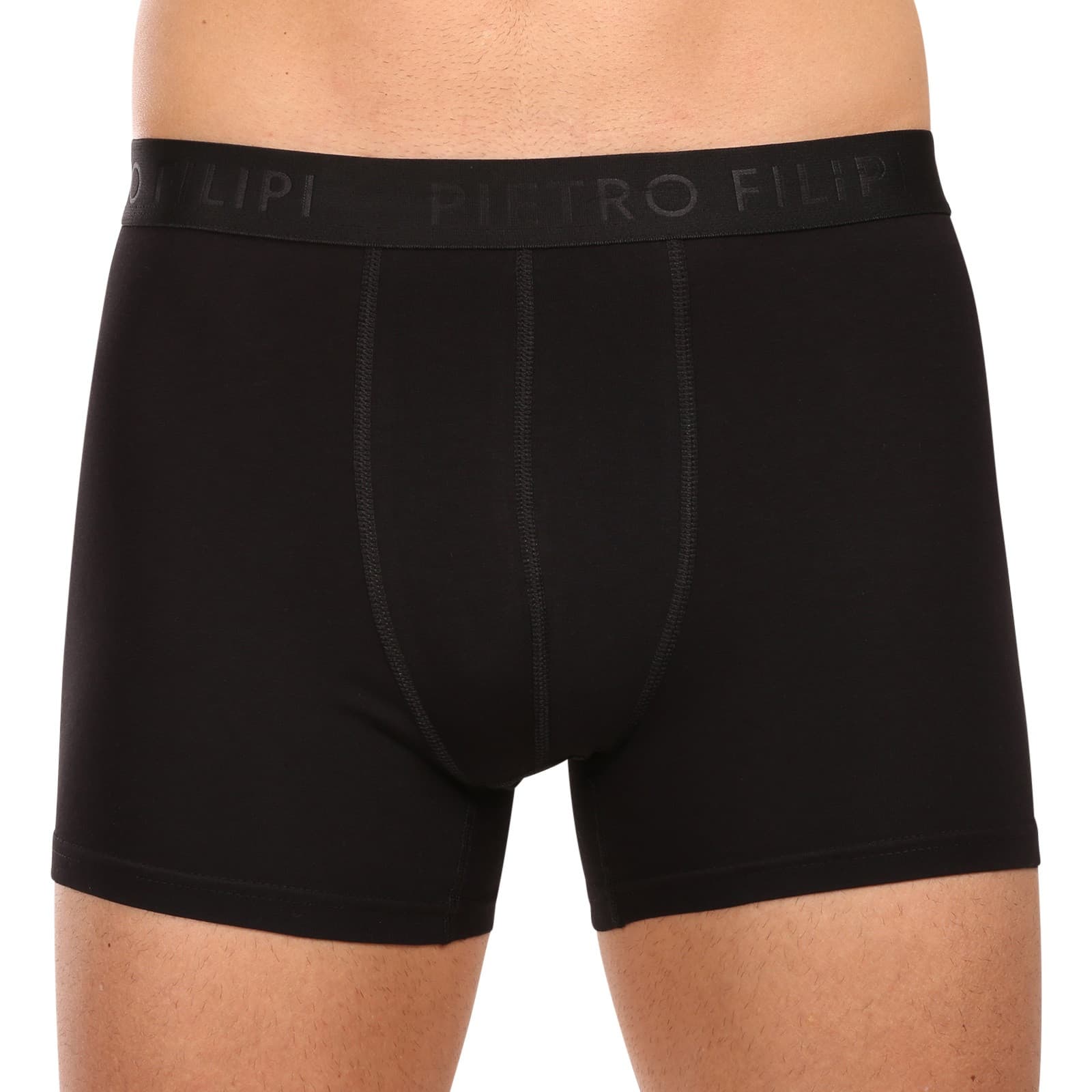 3PACK pánské boxerky Pietro Filipi černé (3BCL007) L - náhled 5