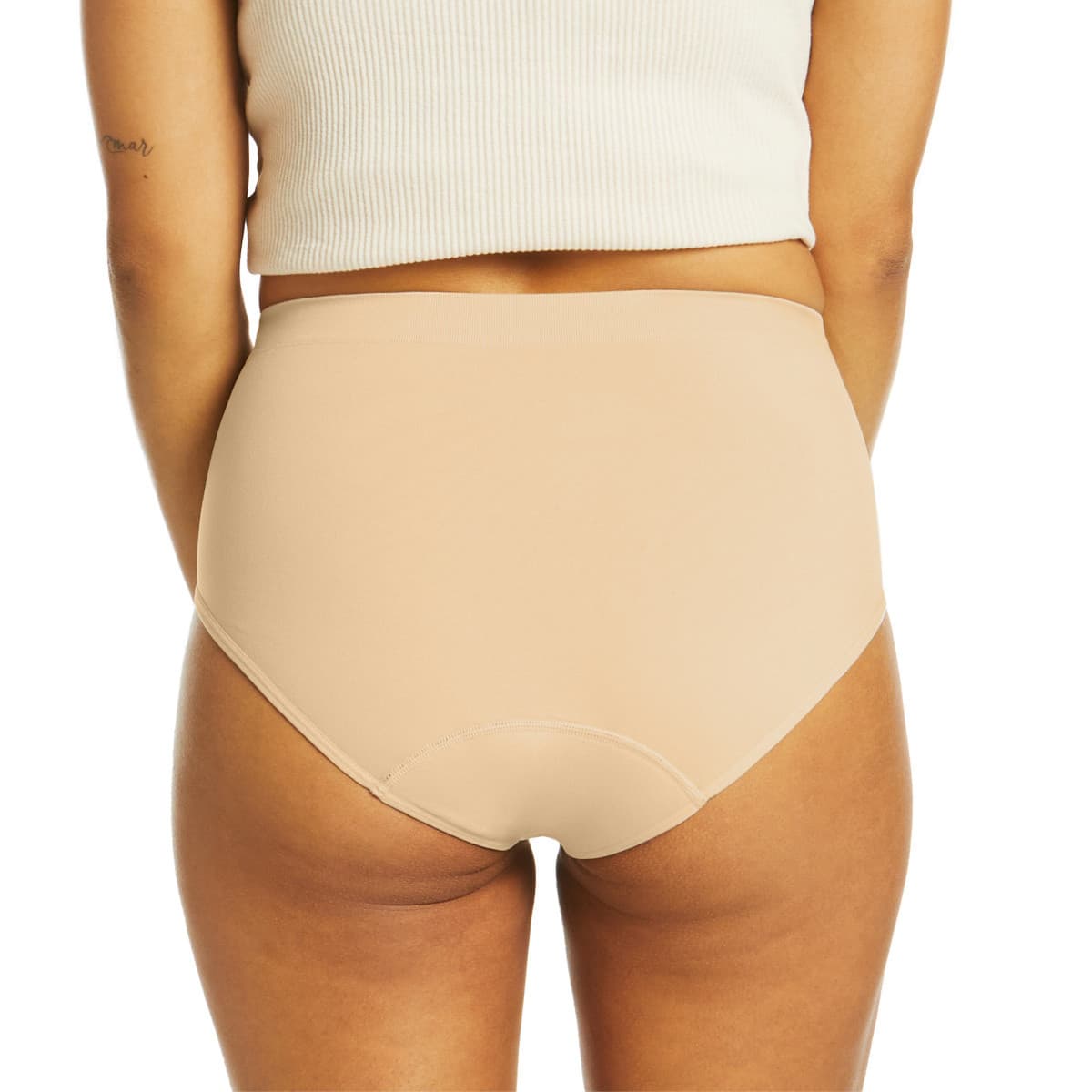 Menstruační kalhotky Love Luna Seamfree Full Nude (LLUWSFFB-NUDE) 3XL - náhled 3