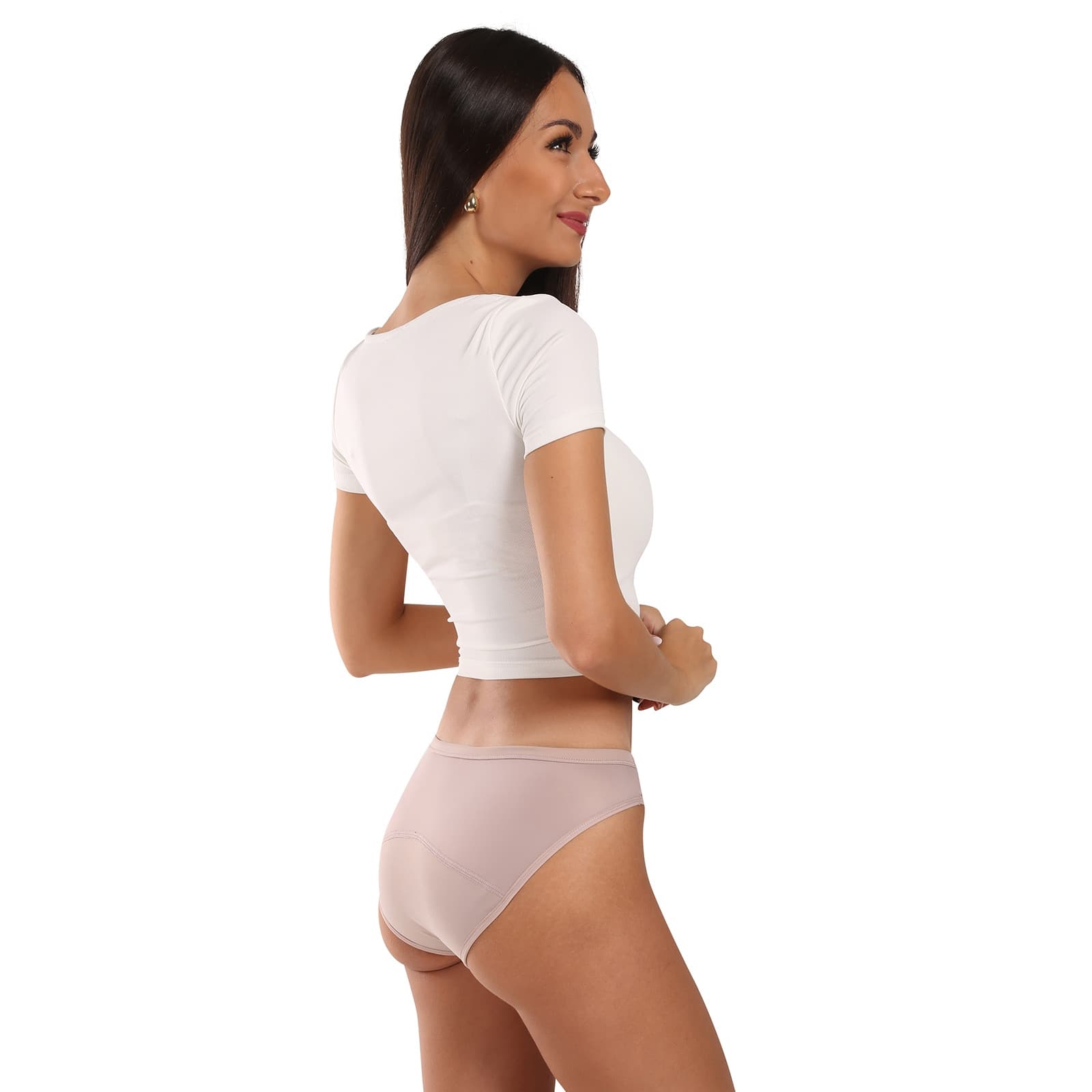 Menstruační kalhotky Maidenform Light béžové (DMLBKL JDQ) L - náhled 5