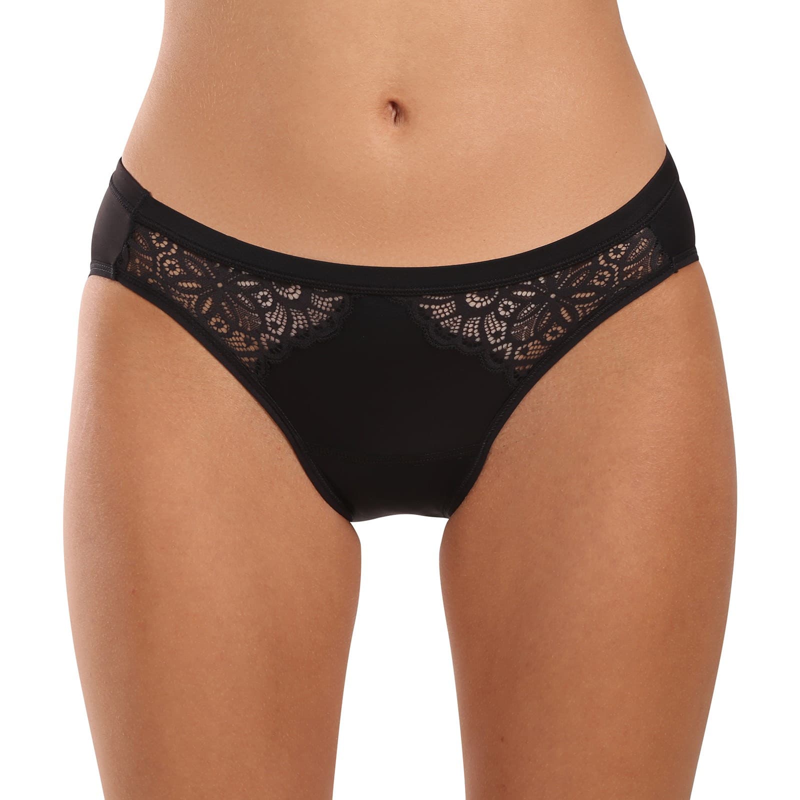 Menstruační kalhotky Maidenform Moderate černé (DMLBKM XBK)