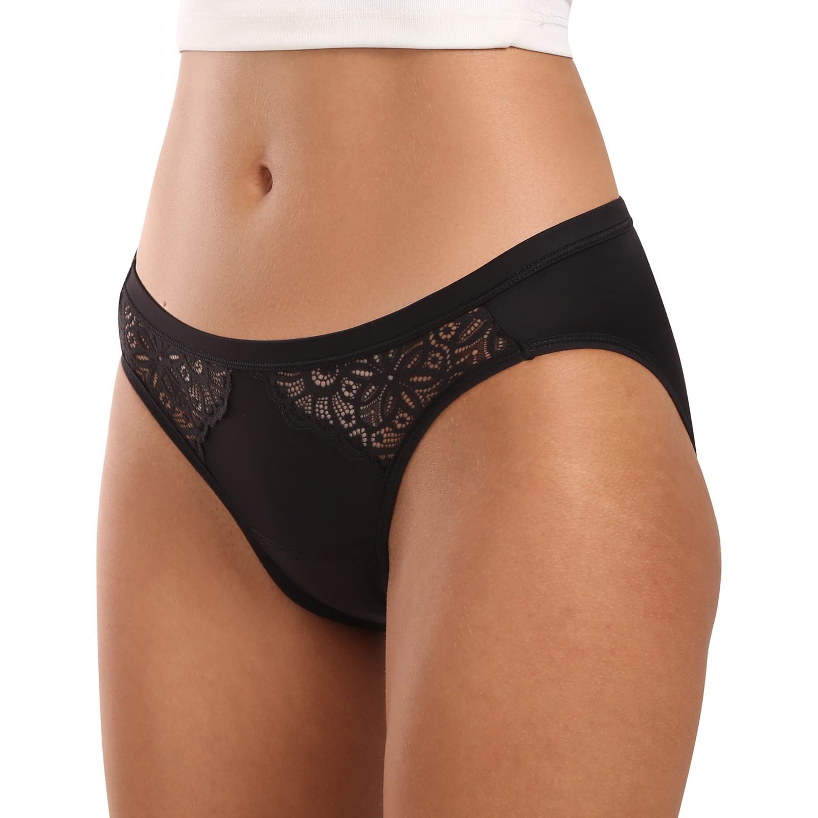 Menstruační kalhotky Maidenform Moderate černé (DMLBKM XBK) L - náhled 2