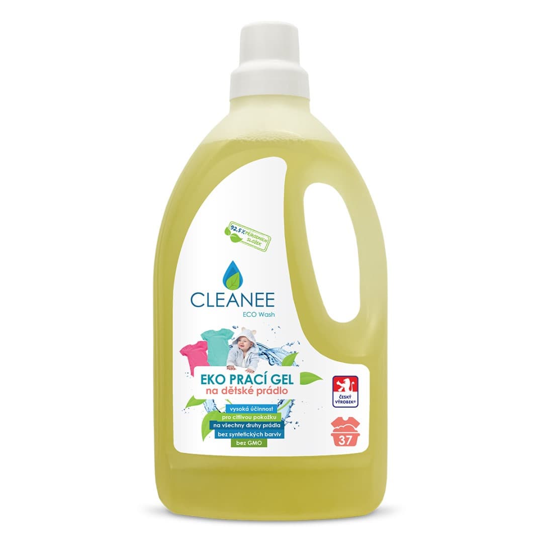 Prací gel CLEANEE EKO na dětské prádlo 1,5L (CL-Q-EPG-BP-DET)