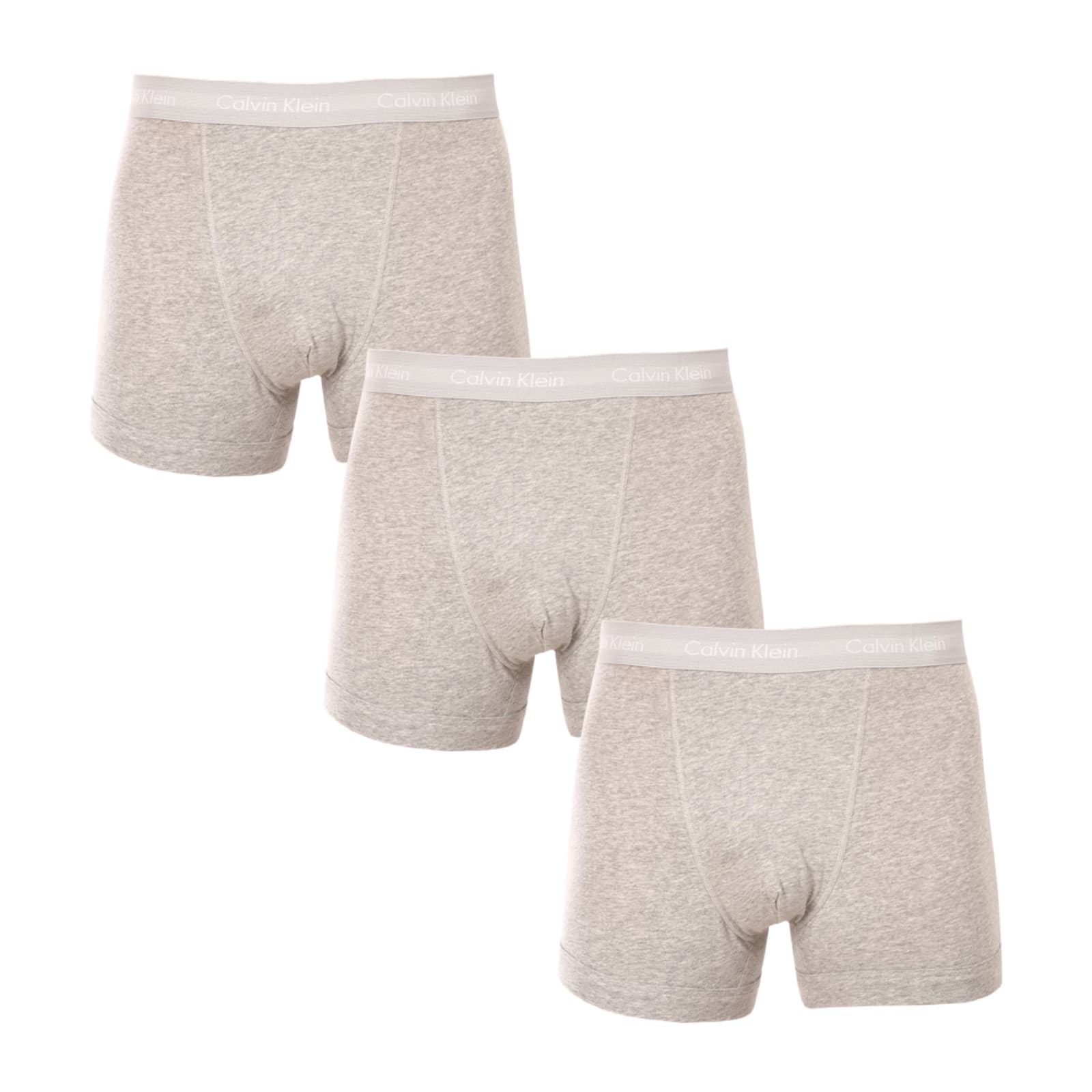 3PACK pánské boxerky Calvin Klein šedé (U2662G-080)