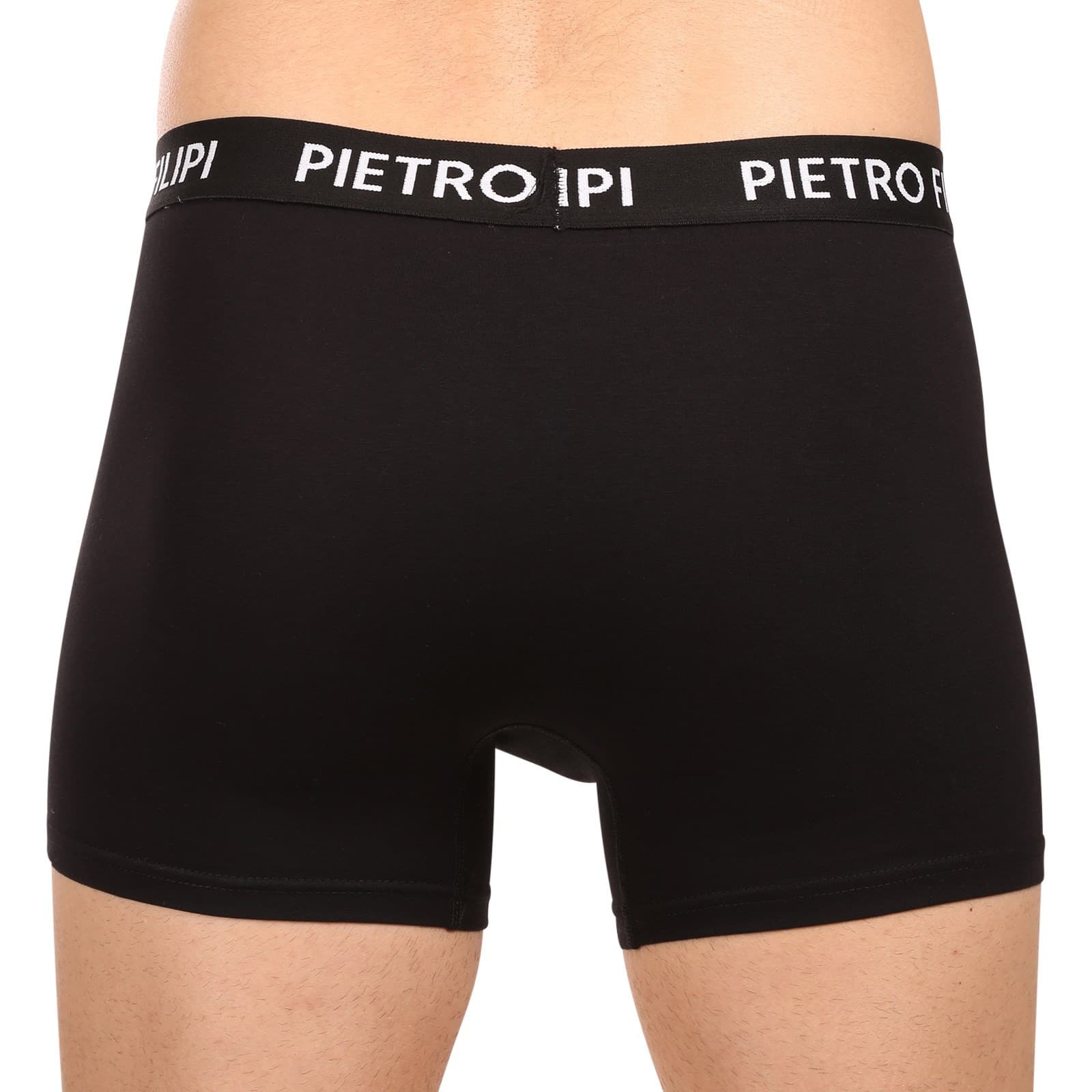 7PACK pánské boxerky Pietro Filipi černé (7PBC2) 3XL - náhled 4