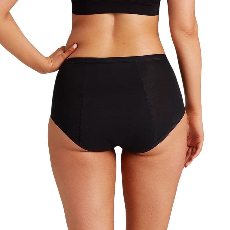5PACK Menstruační kalhotky Love Luna Full černé (5-LLUWPBFB) 3XL - náhled 4