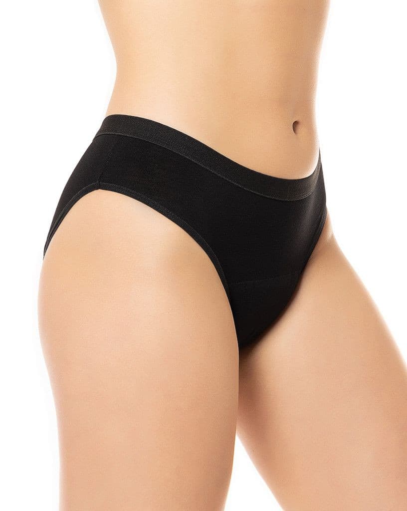 Menstruační kalhotky Ecomodi černé (N2B1) 3XL - náhled 2