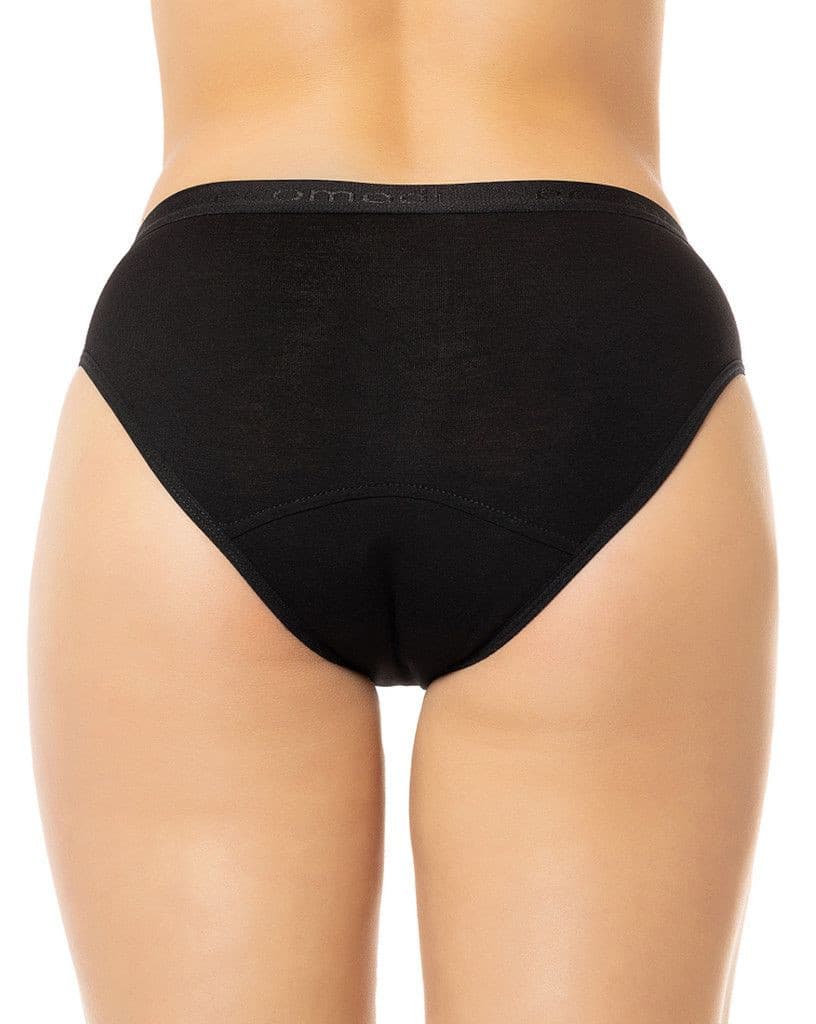 Menstruační kalhotky Ecomodi černé (N2B1) 3XL - náhled 3