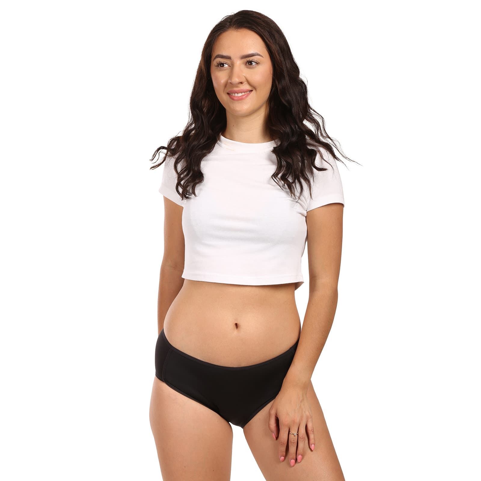 Menstruační kalhotky Love Luna Midi Black (LLUWPBMI-BLAC) 3XL - náhled 4