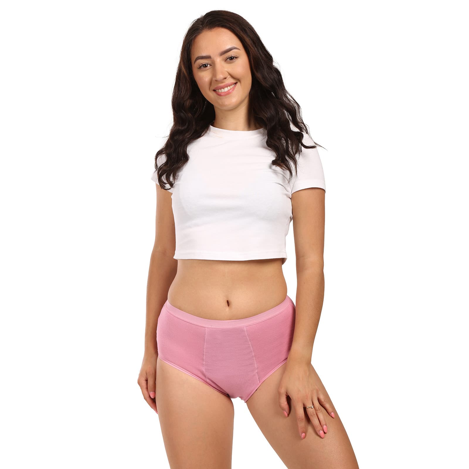 Menstruační kalhotky Love Luna Full Blushing Pink (LOVE001BP) L - náhled 4