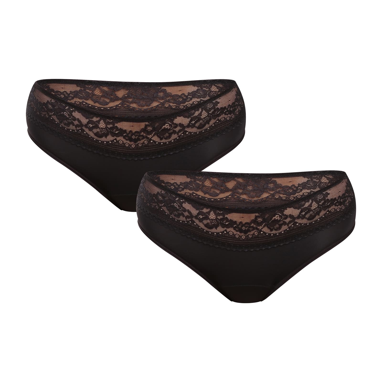 2PACK Menstruační kalhotky Dorina Eco Moon Lace Hipster (DOR004)